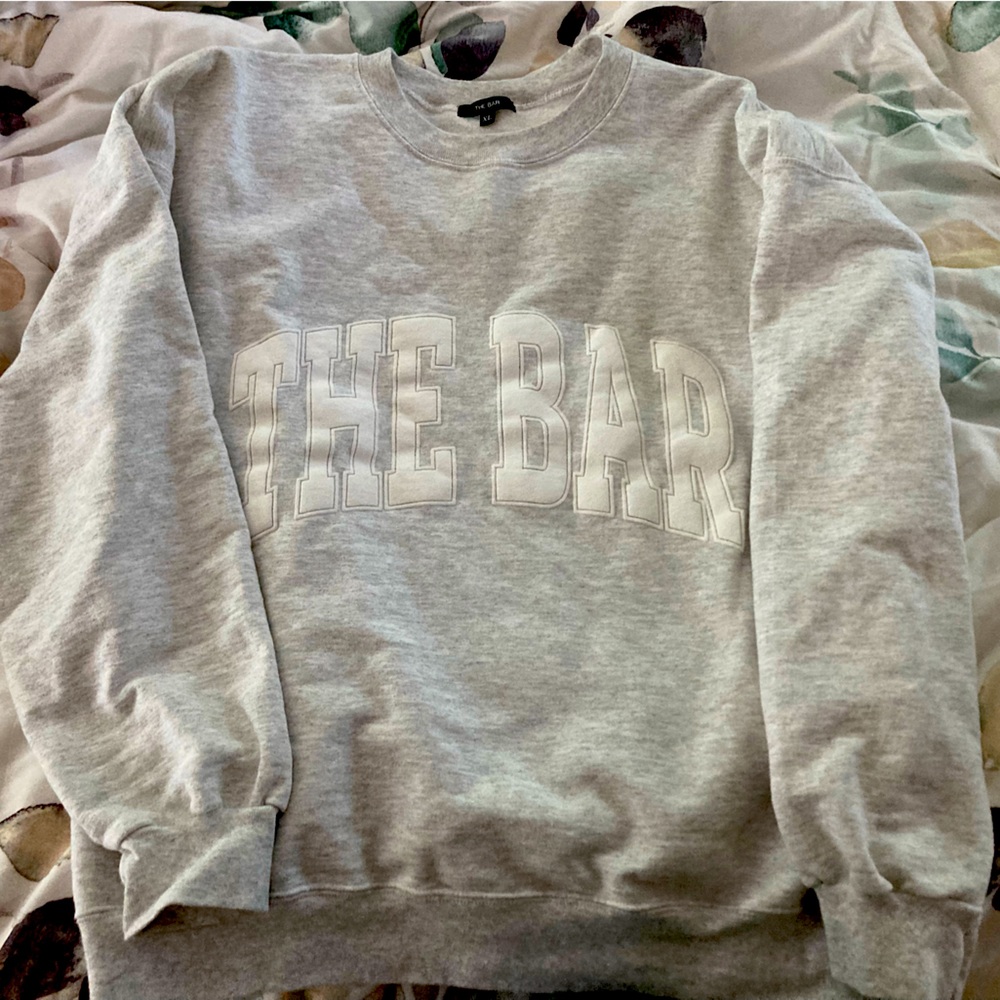 Authentic the_bar varsity sweatshirt. XL Like new!